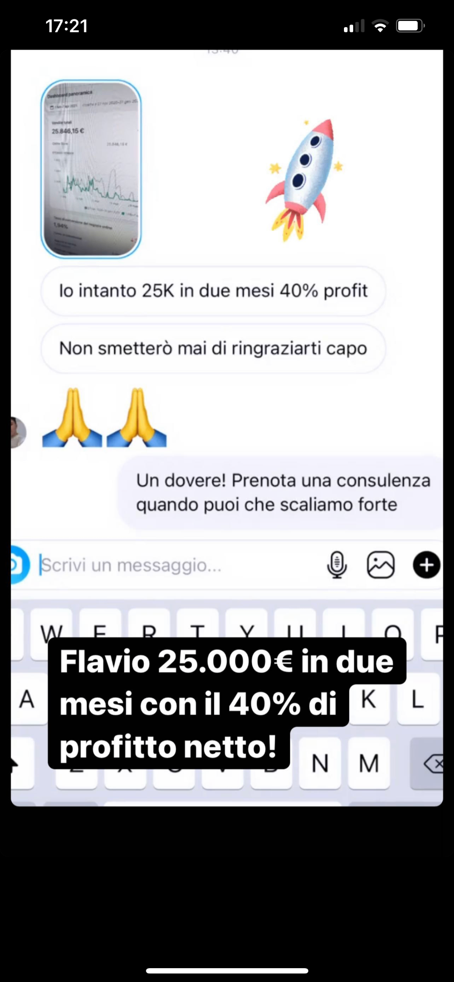 Testimonianza studente 1